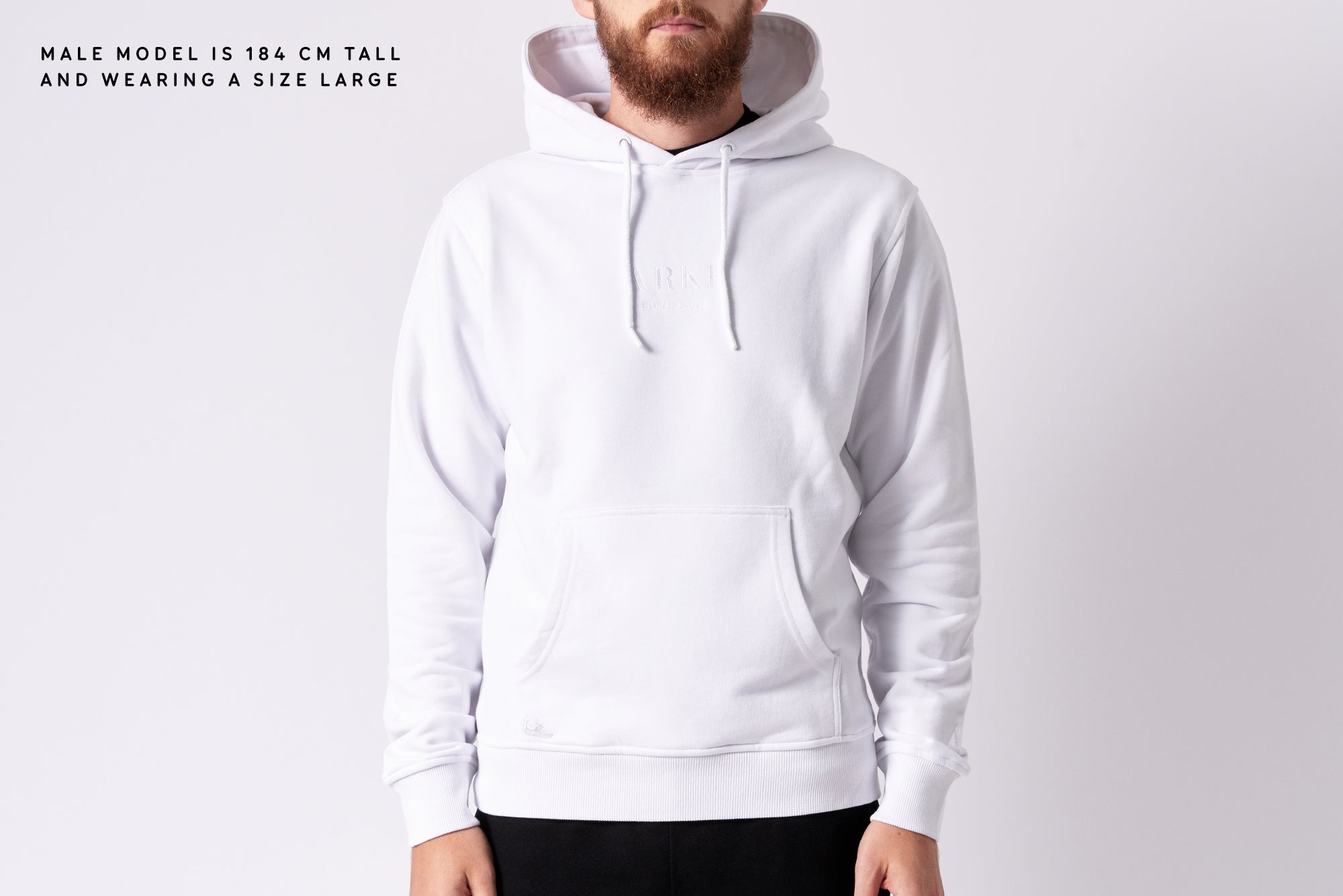 ARKK Apparel ARKK Classic Hoodie | White Hoodie
